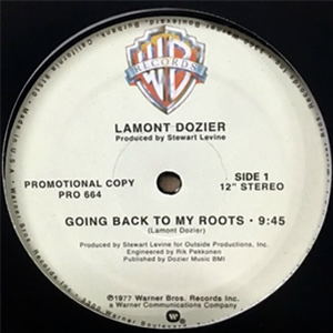 LAMONT DOZIER - WARNER BROTHERS