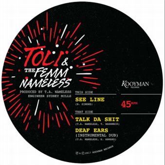 TOLI & THE FEMM
NAMELESS - See Line - Kooyman Records