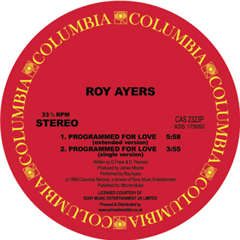 Roy Ayers - Programmed For Love - Columbia