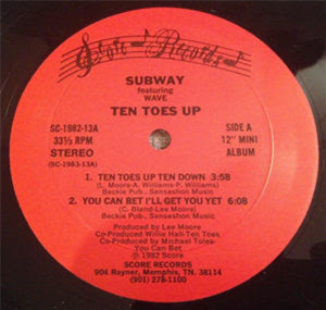 SUBWAY - TEN TOES UP - PAST DUE