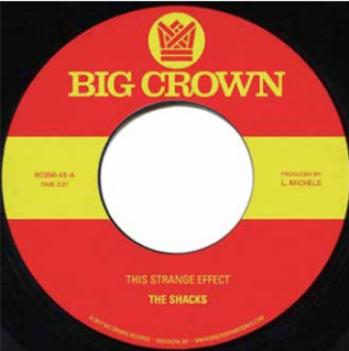 THE SHACKS 7 - BIG CROWN RECORDS