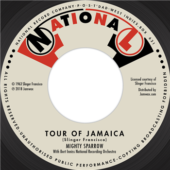 MIGHTY SPARROW  - TOUR OF JAMAICA - Jamwax