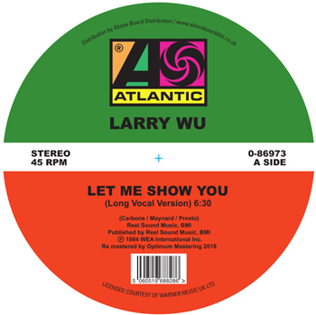 LARRY WU - LET ME SHOW YOU - Atlantic