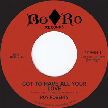 Roy Roberts - Got To Have All Your Love - Perfect Toy