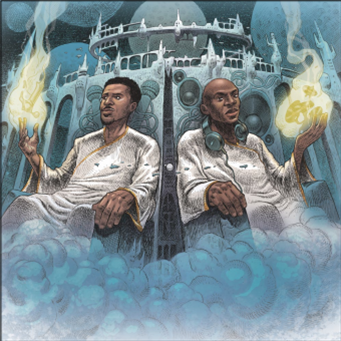 BLU & NOTTZ - Gods In The Spirit, Titans In
The Flesh - Coalmine Records