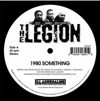 THE LEGION  - Ill Adrenaline Records