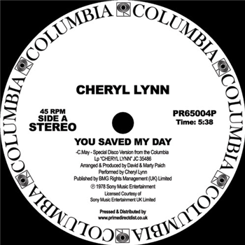 Cheryl Lynn - Columbia Disco Series