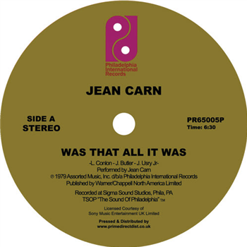 Jean Carn - Philadelphia International Records