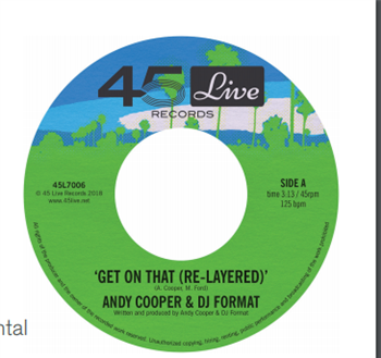 Andy Cooper & DJ Format 7 - 45 Live Records Andy Cooper & DJ Format 7 - 45 Live Records