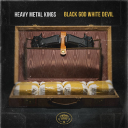 Heavy Metal Kings - Black God White Devil (Black with White Splatter Vinyl) - Enemy Soil