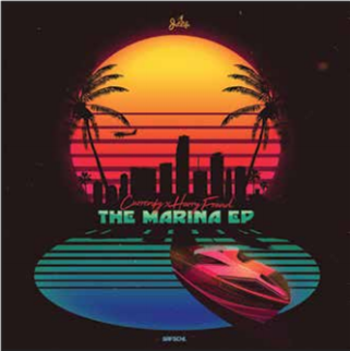 CURREN$Y & HARRY FRAUD - THE MARINA (Blue Vinyl) - NEXT RECORDS