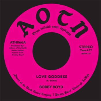 Bobby Boyd - Love Goddess - Athens Of The North