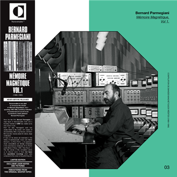 BERNARD PARMEGIANI - MEMOIRE MAGNETIQUE VOL.1 - Transversales Disques