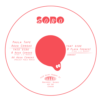 Paula Tape - Agua Congas - Sounds Of Beaubien Ouest Paula Tape - Agua Congas - Sounds Of Beaubien Ouest