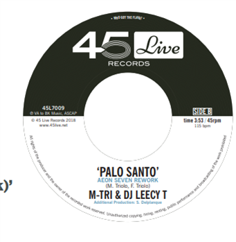 M-Tri & DJ Leecy T  - 45 Live Records