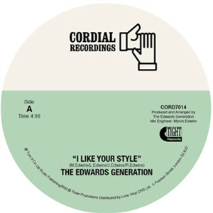 The Edwards Generation 7 - Cordial Recordings The Edwards Generation 7 - Cordial Recordings