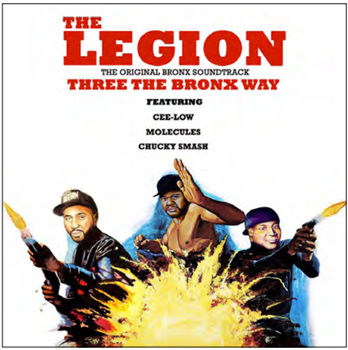 THE LEGION
 - Three The Bronx Way - Legion Records