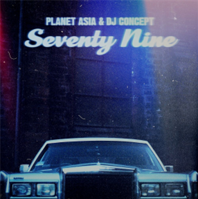 Planet Asia & DJ Concept - Seventy Nine (Alternate CoverRepress) - Coalmine Records