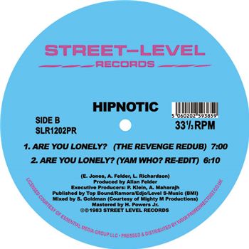 Hipnotic - Are You Lonely Remixes - Street Level Records