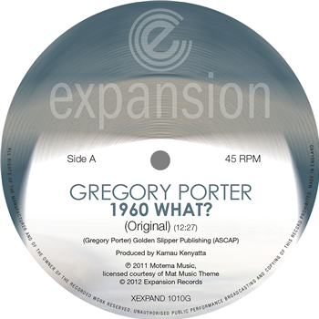 GREGORY PORTER - EXPANSION RECORDS