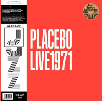 Placebo (marc Moulin) - Live 1971 - We Release Jazz
