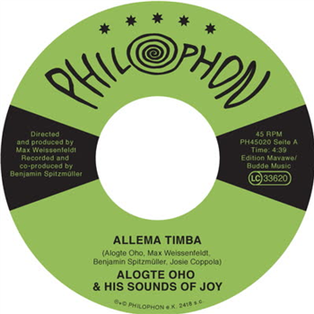 Alogte Oho & His Sounds Of Joy - Allema Timba - Philophon