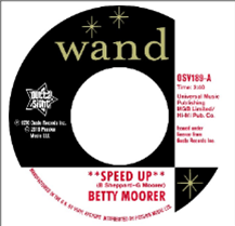 BETTY MORRER - Speed Up / It’s My Thing - Outta Sight