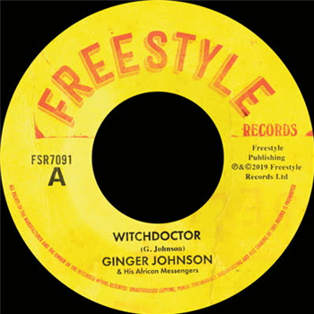 Ginger Johnson and His African Messengers - Witchdoctor - Freestyle Records