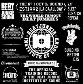 The Beat Junkies - BIOS Training Wax 2.0 (LP) - Beat Junkie Sound