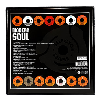 Modern Soul - Various Artists 7x7 Inch Boxset - Selector Series