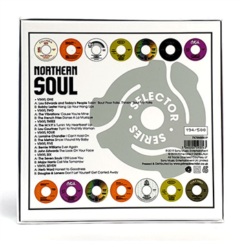 Northern Soul - Various Artists - 7x7 Inch Boxset - Selector Series