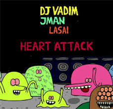 DJ Vadim & Jman - Heart Attack / Good Old Days - X-Ray Productions