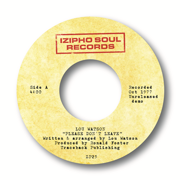 LOU WATSON - IZIPHO SOUL