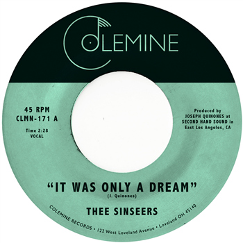 Thee Sinseers - It Was Only A Dream (Gold Vinyl) - Colemine Records