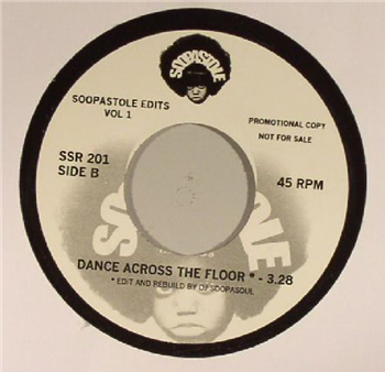 ARETHA FRANKLIN /JIMMY BO HORNE - RESPECT ( DJ SOOPASOUL EDIT ) / DANCE ACROSS THE FLOOR ( DJ SOOPASOUL EDIT ) - SOOPASTOLE
