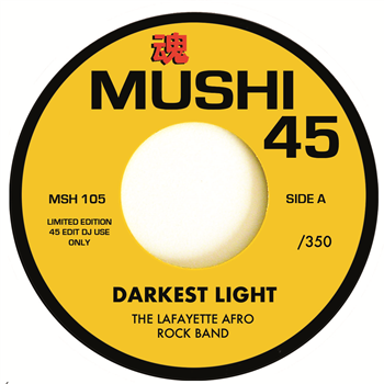 THE LAFAYETTE AFRO ROCK BAND/ THE OUTLAW BLUES BAND - DARKEST LIGHT / DEEP GULLY - MUSHI 45