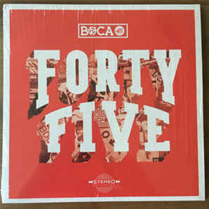 Boca 45 – Forty Five RED VINYL LP (+ mix CD)  - Boca 45