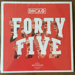 Boca 45 – Forty Five RED VINYL LP (+ mix CD) - Boca 45 Boca 45 – Forty Five RED VINYL LP (+ mix CD) - Boca 45