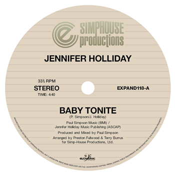Jennifer Holiday - EXPANSION RECORDS