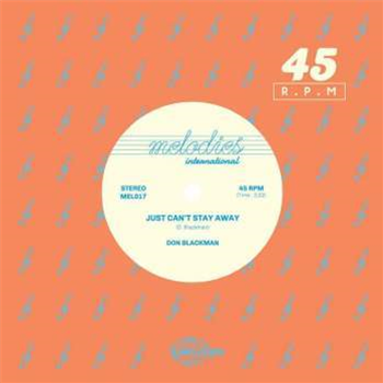Don Blackman - 7”+ Poster - Melodies International Don Blackman - 7”+ Poster - Melodies International