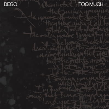 Dego - Too Much - 2000black Dego - Too Much - 2000black