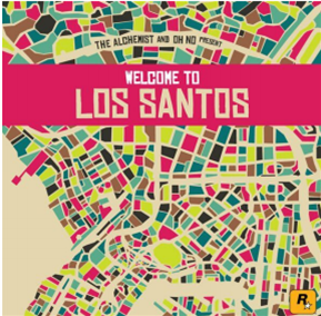 The Alchemist & Oh No - The Alchemist & Oh No Present Welcome To Los Santos (2XLP) - Mass Appeal