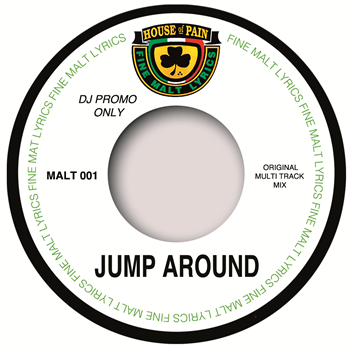 House Of Pain Jump Around 7 Jump Around Original Multi Track Rap Version Jump Around Multi Track Instrumental Unreleased Malt Malt001 Buy Vinyl Record