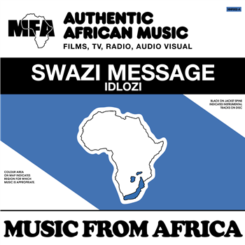 TOM MKHIZE & VARIOUS ARTISTS  - MUSIC FROM AFRICA VOL.1: SWAZI MESSAGE & BIG BAND BASH - NYAMI NYAMI RECORDS