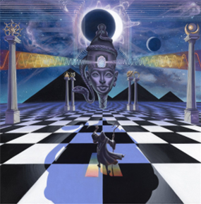 Mono/Poly - Monotomic (Blue & White Swirl LP) - HIT & RUN