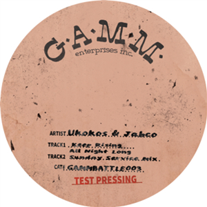 UKOKOS & JABCO - KEEP RISING ALL NIGHT LONG (SUNDAY SERVICE MIX) - G.A.M.M