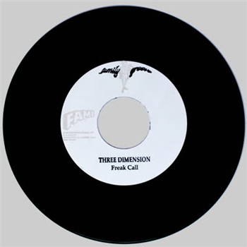 Three Dimension - Freak Call / I Want You Back - Family Groove Records Three Dimension - Freak Call / I Want You Back - Family Groove Records