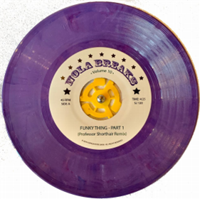Professor Shorthair - NOLA Breaks V.10 (Purple Marbled 7") - Superjock Records