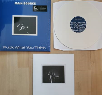Main Source - Fuck What You Think - Limited Edition (WHITE VINYL LP Comes with 12 page Lyric and Photo Booklet) - Vinyl Me Please