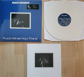 Main Source - Fuck What You Think - Limited Edition (WHITE VINYL LP Comes with 12 page Lyric and Photo Booklet) - Vinyl Me Please Main Source - Fuck What You Think - Limited Edition (WHITE VINYL LP Comes with 12 page Lyric and Photo Booklet) - Vinyl Me Please